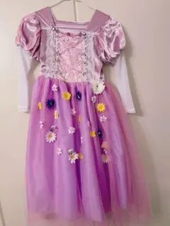 キッズ140サイズ ラプンツェル コスプレ ドレス