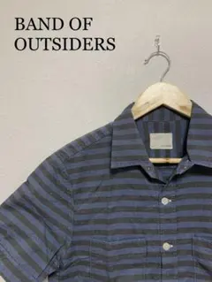 BAND OF OUTSIDERS ボーダー半袖シャツのサムネイル