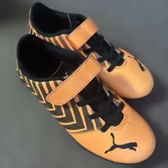 Puma サッカーシューズ 21.5cm オレンジ