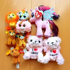 【最終値下げ】ぬいぐるみ Ty CECIL McBEE 9点セット