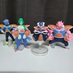 ドラゴンボールHG フリーザ ザーボン ドドリア キュイ ギニュー特戦隊