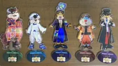 志摩スペイン村　パルケエスパーニャ　キャラクターアクリルスタンド×5