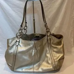 コーチ　coach ゴールド ショルダーバッグ 16244