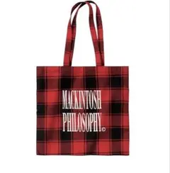 LEE 1•2月合併号 付録 大人のチェック柄BIGトート