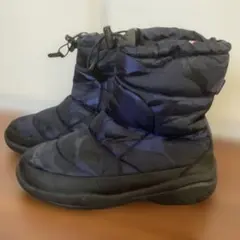 ノースフェイス ヌプシ ブーティ カモ柄 ネイビー NF51583 25㎝