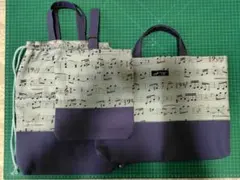 レッスンバッグと体操服バッグとシューズバック入学3セットのサムネイル