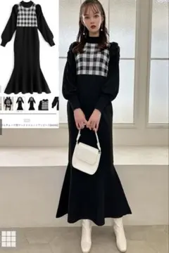 グレイル GRLニットワンピース 完売 未使用 最終価格