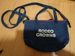 RODEO CROWNS　デニムミニ横掛けかばん