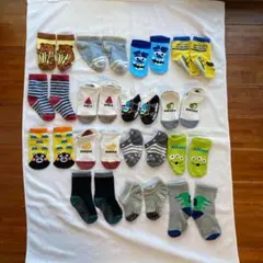 子供用靴下11～16センチ　１５点まとめ売り