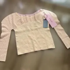☆新品☆チャコット ノーソーイングニット 長袖 紫 ラベンダー M