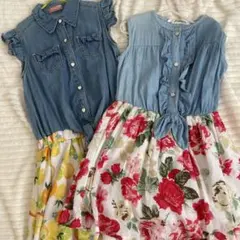 女の子向け　子供用ワンピース 100cm~