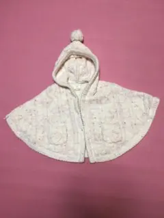 ベビー ポンチョ ジェラートピケ　80〜90