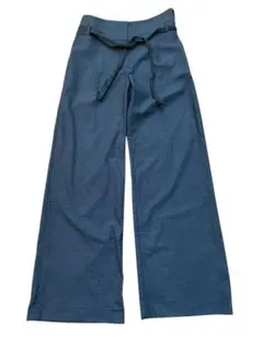 バギースラックス　ベルトパンツ　モード系　古着　ビンテージ　スタイルに