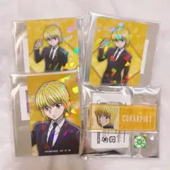 ハンターハンター クラピカ イラストカード スーツ 戦闘後