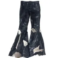 yasuyuki ishii destroy leather pants - メルカリ
