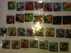 遊戯王 森永製菓 シール 城之内とバトルシティでの敵たち 24枚セット 