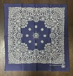 お値下　ヴィンテージ80s 　　　バンダナRN15187 ハバハンク アメリカ製