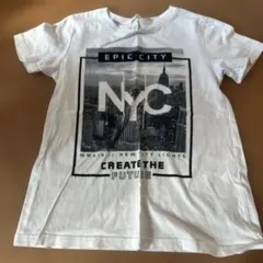 H&M NYC グラフィック Tシャツ 140cm