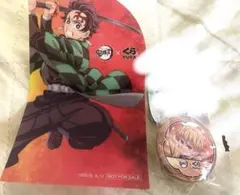 鬼滅の刃 善逸 缶バッジ くら寿司 ビッくらポン 我妻善逸　竈門炭治郎