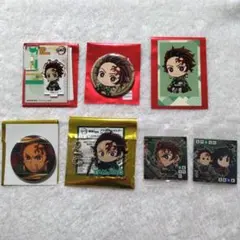 鬼滅の刃 竈門炭治郎 ぺたん娘 ViVimus アクリルキーホルダー＆缶バッジ