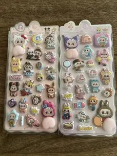 ラブブ　おしりぷにぷにシール　2枚