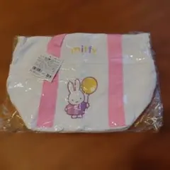 miffy トートバッグ ホワイト/ピンク
