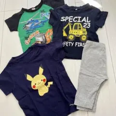 子供用Tシャツ・レギンス4点セット