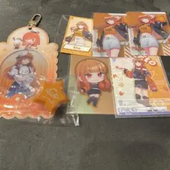 カラピチえとサンリオカード付きフォルダー カラピチえとカード カラピチえとリンラ