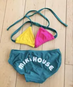 ミキハウス セパレート水着 女の子　ベビー　水着　ミキハウス 80〜90くらい