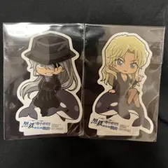 名探偵コナン　リアル脱出ゲーム　ステッカー　【ジン・ベルモット】