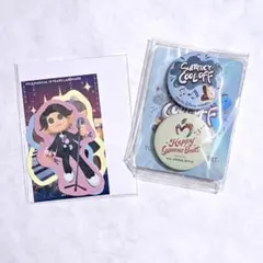 ミセスグリーンアップル　ランドマーク　ステッカーセット　ディズニー　缶バッジ