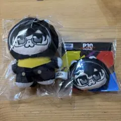 P30th 主人公×ぶくぶ ぬいぐるみマスコット ぬいぐるみバッジ ペルソナ5