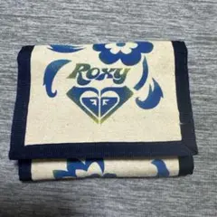 レア 貴重 新品 ROXY ロキシー 三つ折り財布 花柄 キャンバス地のサムネイル