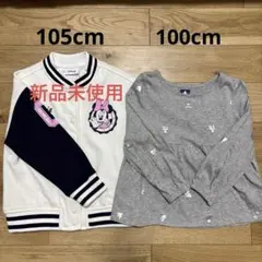 GAP ミニーマウスアウター105cmとクマ柄チュニックロンT100cm