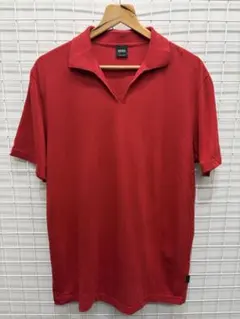 HUGO BOSS（ヒューゴボス）スキッパーポロ　半袖　L 2607-045のサムネイル