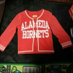 ロデオクラウン♪サーモンピンク加工スエットカーディガン♪♪