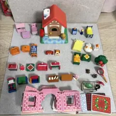 【希少】どうぶつの森 森をつくろう 家具 大量セット 家付き