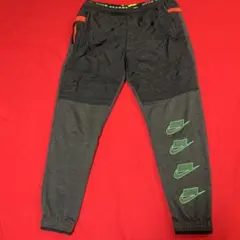 NIKE ジャージパンツ Mサイズ グレー/ブラック/オレンジ