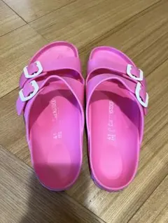 BIRKEN STOCK　ビルケンシュトック　サンダル　ピンク　41のサムネイル