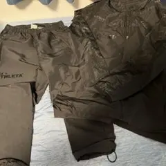 ATHLETA ピステ上下 黒