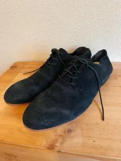 seesaw スエードレースアップシューズ　ネイビー