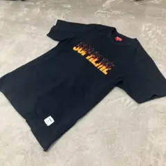 Supreme フレイムロゴ 刺繍 ブラック サイズL - メルカリ