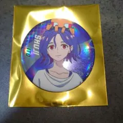 ジークアクス　シュウジ　トレーディングオーロラ缶バッジ