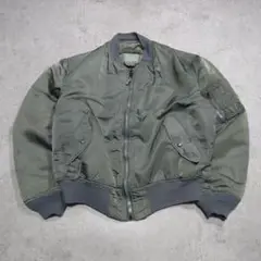 USA製 アルファ MA-1 GROUND CREW グランドクルー US AIR FORCE MA-1 GROUND CREW JACKET 80S 「ALPHA INDUSTRIES