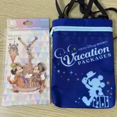 東京ディズニーリゾート 40周年記念 バッグチャーム サコッシュのサムネイル