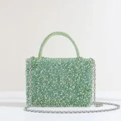 未使用　アンテプリマ　スタンダード　スクエア ミニ　ステッラグリーン