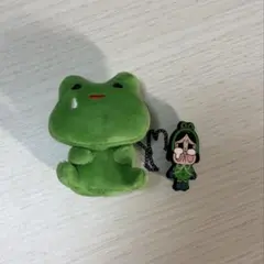 CRYBABY CryingAgain ぬいぐるみバッジ WHAT A FROG