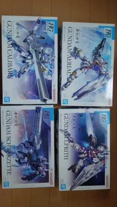 イ*!様 ガンプラ　水星の魔女 ４体セット　ジャンク