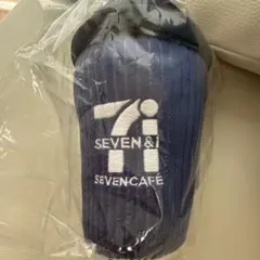 セブンイレブン 一番くじ　セブンカフェ　ぬいぐるみチャーム　ネイビー