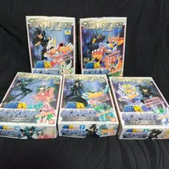未開封　聖闘士星矢プラモデル　ツインクロス　全5種類セット！2001再販品 ザ*ン様 未開封 聖闘士星矢プラモデル ツインクロス 全5種類セット